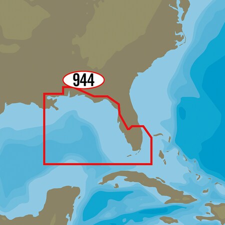 C-Map MAX-N+ NA-Y944 - St. Lucie Inlet to New Orleans NA-Y944